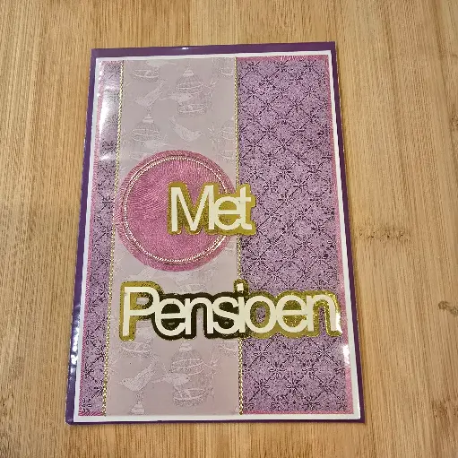 Wenskaart - pensioen