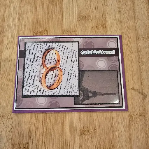 Wenskaart - huwelijk
