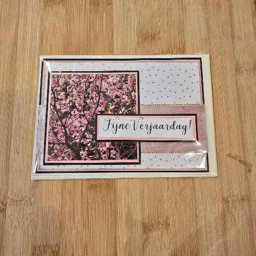 Wenskaart - verjaardag vrouw