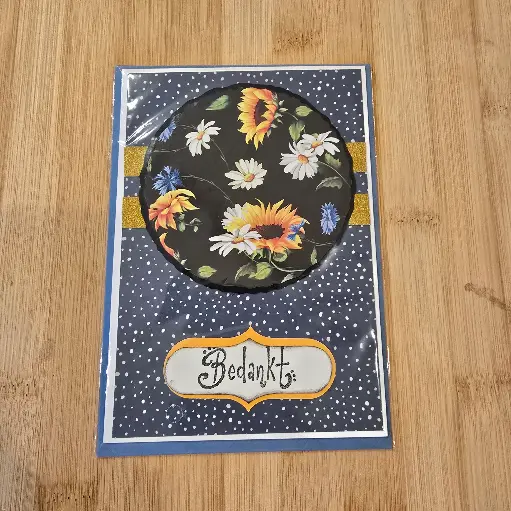 Wenskaart - bedankt