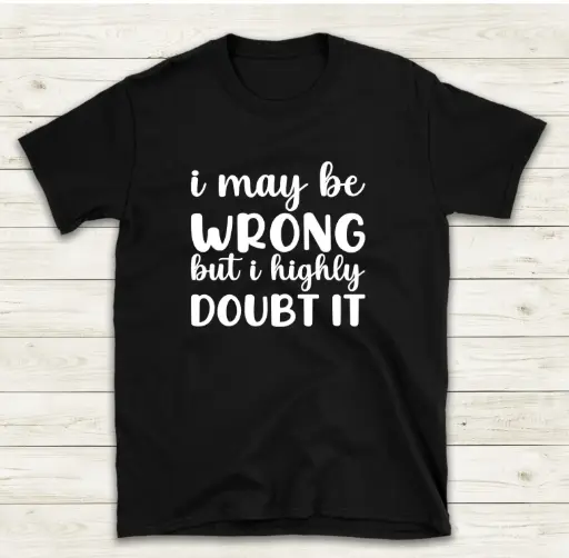 I may be wrong...