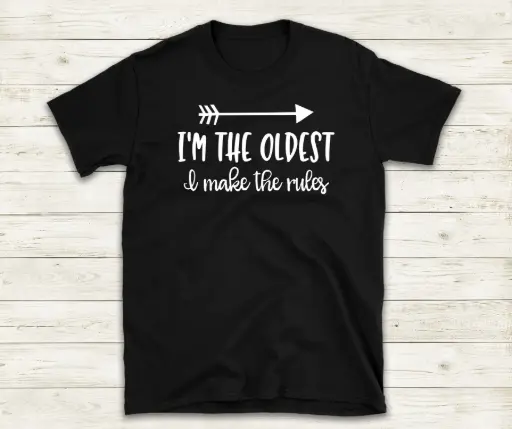 I'm the oldest...