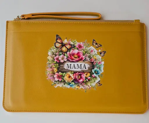 Opbergtasje - mosterd