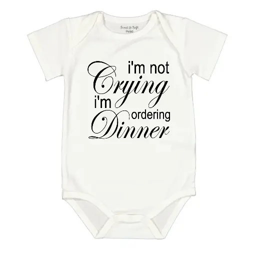 Romper - I'm not crying, i'm ordening dinner