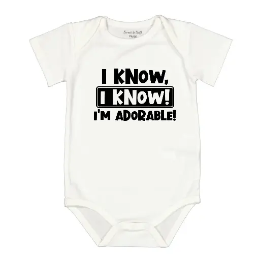 Romper - I know, I know, i'm adorable