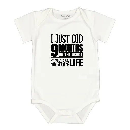 Romper - I just did 9 months