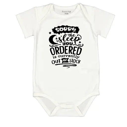 Romper - Sorry, the sleep u ordered...